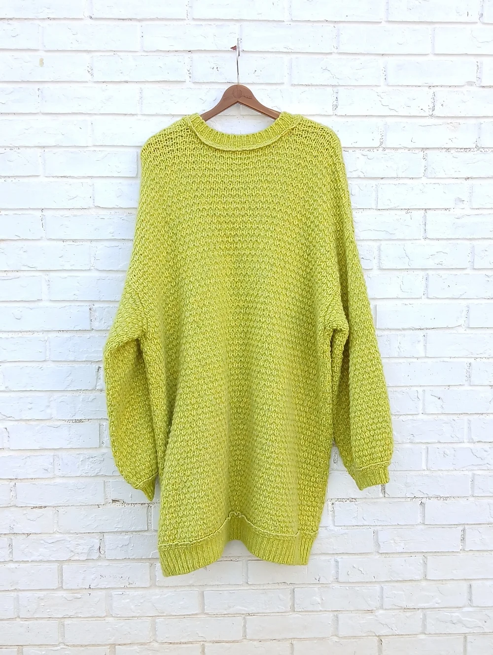 Free People Lola Oversize Chunky Sweater Dress Large - Picture 7 of 7